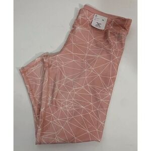 Xersion Geo Triangles Quick Dri No Chafe Women's Athleisure Leggings XL 18.5 NWT